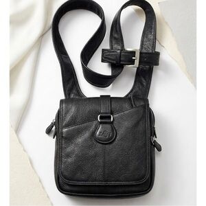 Ameribag Crossbody Multipocket Leather‎ Travel Bag Satchel